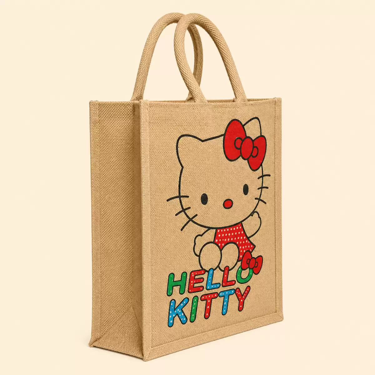 Printed Jute Bag