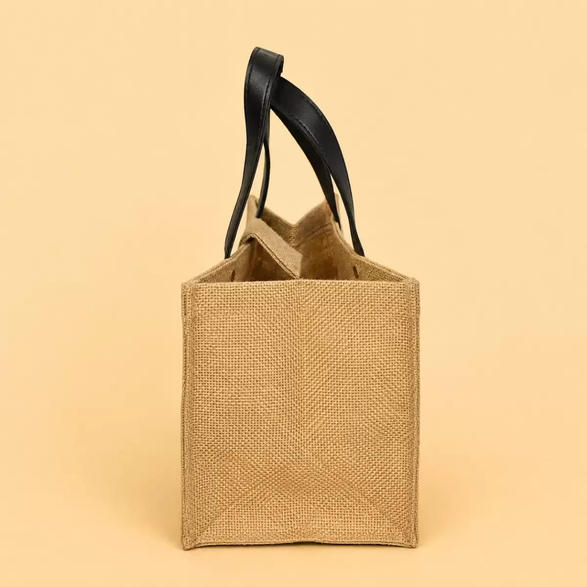 Brown Jute Shopping Bag