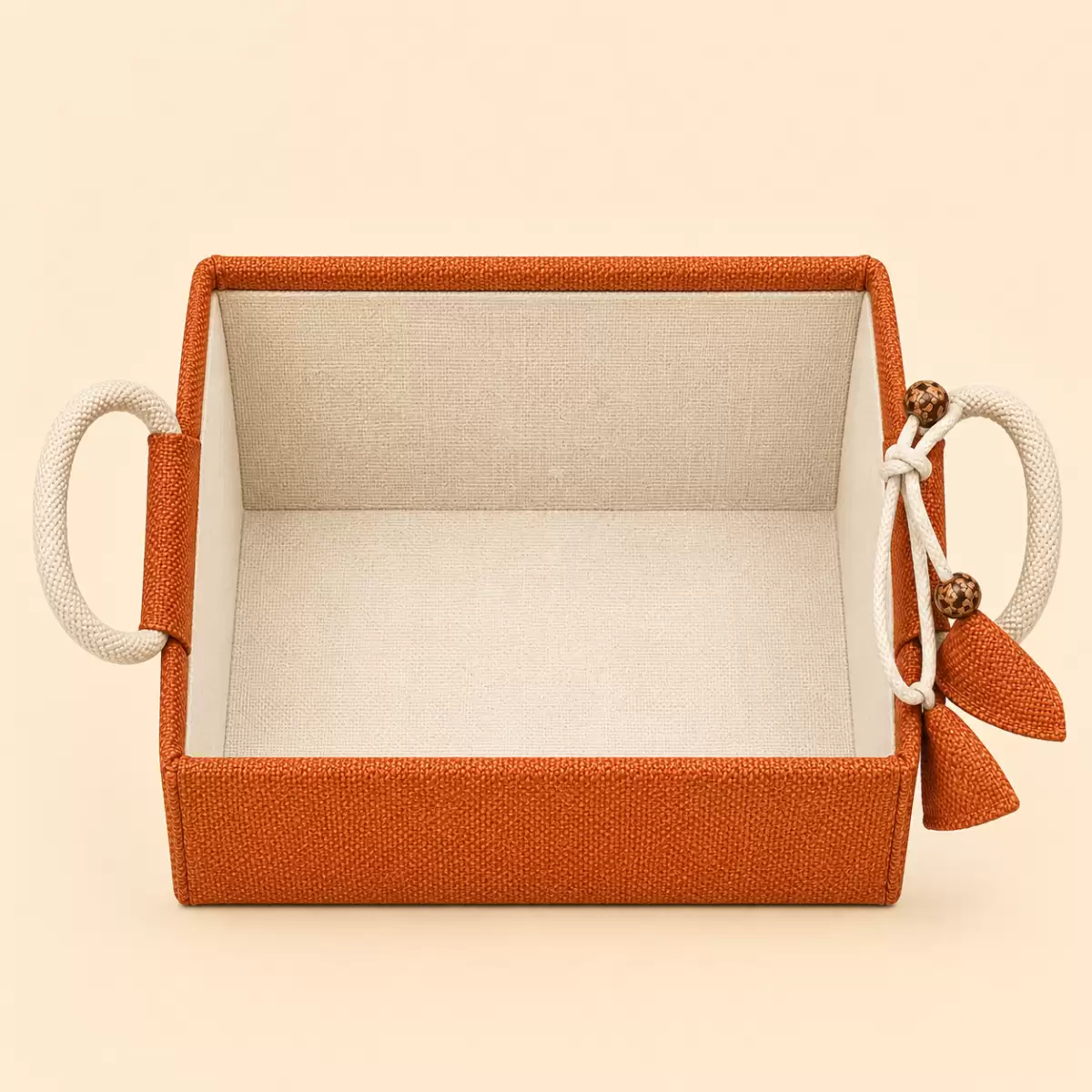 Brown Jute Basket
