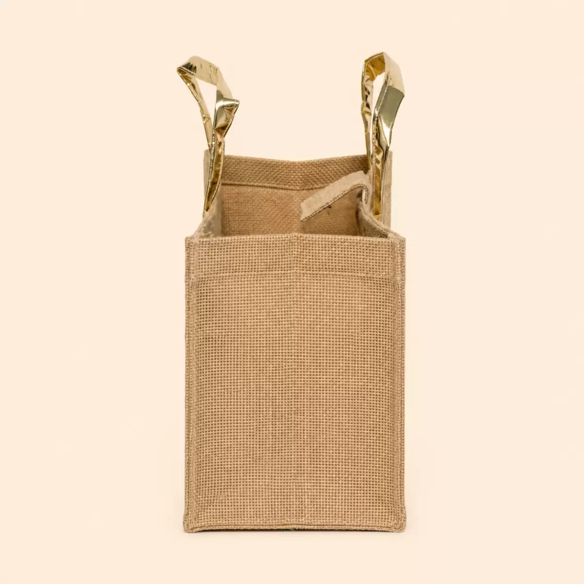 Brown Jute Shopping Bag