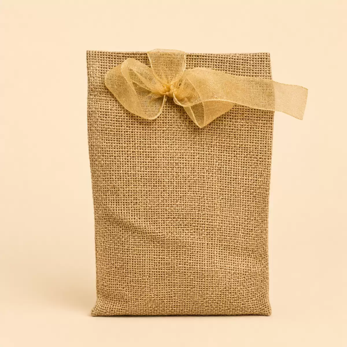 Brown Jute Gift Bag