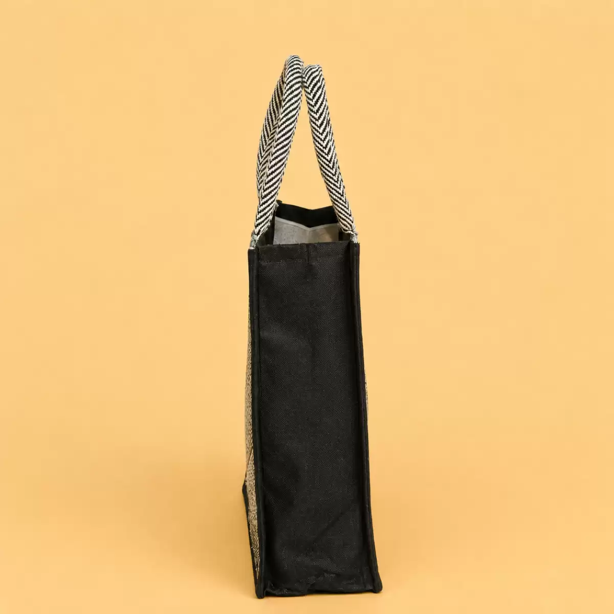 Gray Hemp Shopping Bag